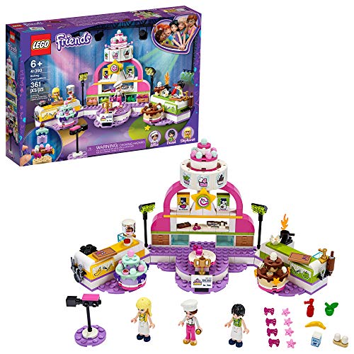 LEGO Friends Baking Competition 41393 Building Kit, Set Baking Toy, Featuring 3 Friends Characters and Toy Cakes (361 Pieces) | The Storepaperoomates Retail Market - Fast Affordable Shopping