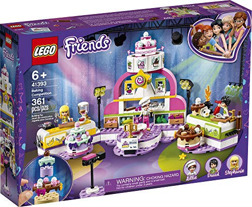 LEGO Friends Baking Competition 41393 Building Kit, Set Baking Toy, Featuring 3 Friends Characters and Toy Cakes (361 Pieces) | The Storepaperoomates Retail Market - Fast Affordable Shopping