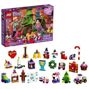 LEGO Friends Advent Calendar 41353, New 2018 Edition, Small Building Toys, Christmas Countdown Calendar for Kids (500 Pieces)