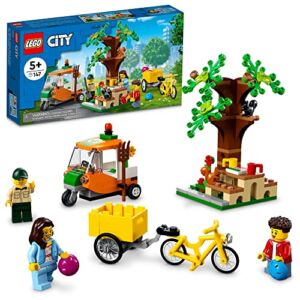 LEGO City Picnic in The Park 60326 Building Kit for Kids Aged 5 and Up; Includes 3 Minifigures and 2 Squirrel Figures (147 Pieces)