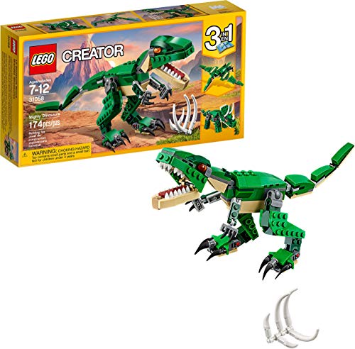 LEGO Creator 3in1 Mighty Dinosaurs 31058 Building Toy Set for Kids, Boys, and Girls Ages 7-12 (174 Pieces) | The Storepaperoomates Retail Market - Fast Affordable Shopping