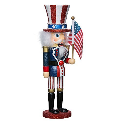Hollywood Kurt Adler 15-Inch Wooden Uncle Sam Nutcracker | The Storepaperoomates Retail Market - Fast Affordable Shopping
