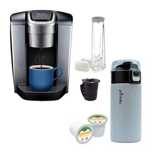 Keurig K-Elite Single Serve K-Cup Pod Programmable Coffee Maker and Extra Filter Bundle with 12-Ounce Stainless Steel Tumbler and Brewer Cleaning Cups Machines (3 Items)