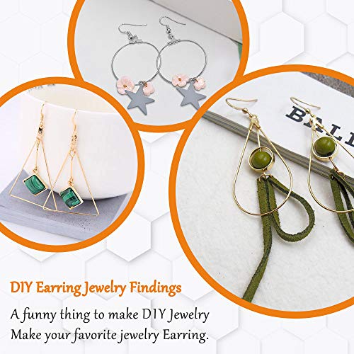 96Pcs Earrings Beading Hoop Set for Jewelry Making,Earring Finding Triangle Teardrop Round Beading Hoop Earrings Bulk with 200Pcs Earring Hooks Hoops Wires for DIY Craft Earring Jewelry Making Earring | The Storepaperoomates Retail Market - Fast Affordable Shopping