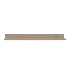 Driftwood Picture Ledge Shelf, 72″ W x 4.5″ D x 3.5″ H