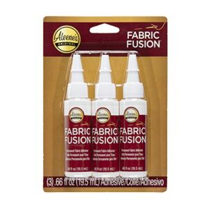 Aleene’s Fabric Fusion Glue, 3-Pack
