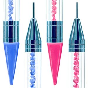 Diamond Painting Pens, 2Pack, No Wax Needed, Diamond Art Pen/Tools, Self-Stick Drill Pen, Specialty Design 5D DIY Painting with Diamonds Accessories Kits by DPG-The Diamond Painting Group