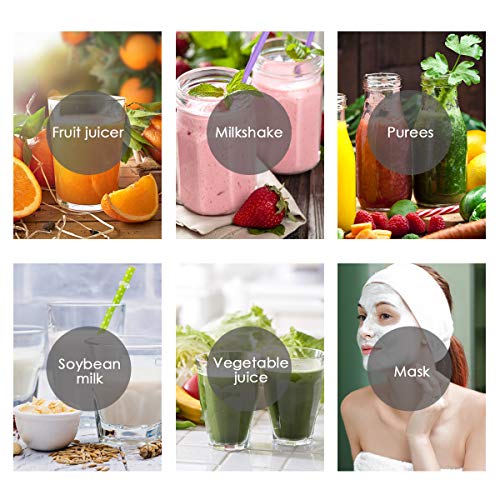 Geohee Personal Blender, Smoothies Mini Jucier Cup USB Rechargeable and Personal Size Blender Shakes,380ml,Fruit Juice,Mixer | The Storepaperoomates Retail Market - Fast Affordable Shopping