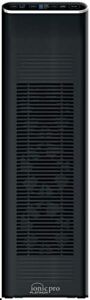 Envion by Boneco – Ionic Pro Platinum – Negative Ion Air Purifier Tower – Truly Silent Operation – High Performing Unique No Filter Design – Removes Odors, Smoke, Mold, Pet Dander – 500 Sq Ft Capacity