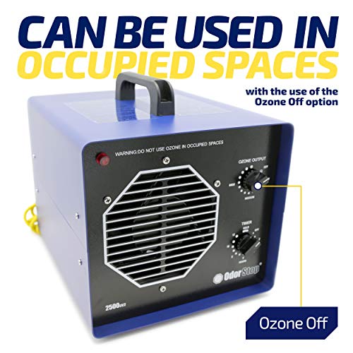 OdorStop OS3500UV2 Professional Grade Ozone Generator/UV Air Purifier for Areas of 3500 Square Feet+, For Deodorizing and Purifying Medium to Large Spaces Such as Homes and Offices | The Storepaperoomates Retail Market - Fast Affordable Shopping