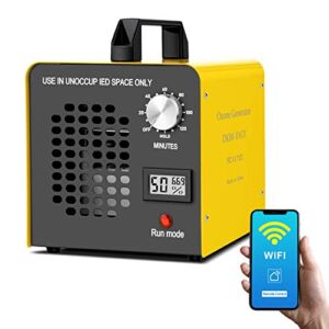 Commercial Ozone Generator 10000mg/h Remote Control Timing Ozone Machine Odor Eliminator Industrial O3 Ozone ionizer purifiers Deodorizer Ozonator for Rooms, Car , Home, auto, Smoke, Cars and Pets