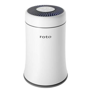 Air Purifiers for Home Bedroom with H13 True HEPA Filter, ROTO Air Cleaner for Pets, Smokers, Dust, Mold and Allergies, Quiet Odor Eliminators Purifiers for Room, 4 Fan Speeds with Quiet Auto Mode