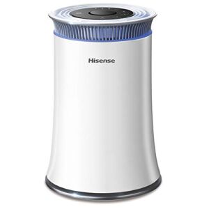 Hisense Air Purifier with True HEPA Technology, Air Purifier for Home Allergies Pets Dander Smokers in Bedroom, 25db Quiet Air Cleaner Remove Smoke Dust Mold Pollen for Large Room – KJ120