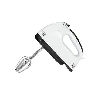 N / B Electric Mixer, Easy to use and Clean, Durable, with 2 whisks and 2 Dough Hooks, Suitable for Beating Egg Whites