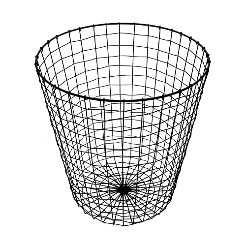 G.E.T. Heavy Duty Iron Wire Utility Storage Basket, Round, 16″ x 18″ | The Storepaperoomates Retail Market - Fast Affordable Shopping