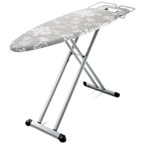Bartnelli Pro Luxury Ironing Board – Extreme Stability | Made in Europe | Steam Iron Rest | Adjustable Height | Foldable | European Made