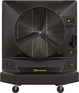 Big Ass Fans Cool-Space 400 Portable Evaporative Cooler, 36 Inch Diameter Fan, Indoor or Outdoor Use, Continuous or Fillable (46 Gallon Capacity), Variable Speed