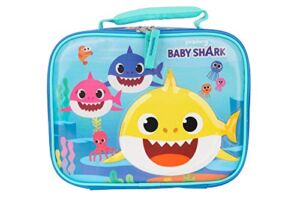 Baby Shark Lunch Box for Kids & Toddlers, Girls & Boys Insulated Lunch Bag With Padded Carrying Handle