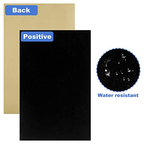 15PCS Black Velvet Fabric Sticky Back Adhesive Back Sheets, Self Adhesive Velvet Fabric for Jewelry Drawer Craft Fabric and Craft Making | The Storepaperoomates Retail Market - Fast Affordable Shopping