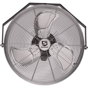 Strongway Wall-Mounted Workstation Fan – 18in. Dia, 1/20 HP, 3500 CFM