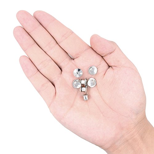 SUBANG 40 Pieces Metal Pin Backs Locking Pin Keepers Locking Clasp with Storage Case | The Storepaperoomates Retail Market - Fast Affordable Shopping