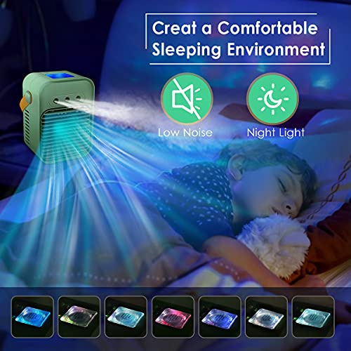 Bestooth Portable Air Conditioner, Evaporative Air Cooler Fan with 3 Wind Speeds and 3 Sprays, Camping AC Unit, Small Portable Air Conditioner for Small Room, Car | The Storepaperoomates Retail Market - Fast Affordable Shopping