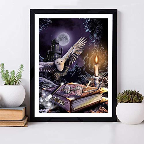Diamond Painting Kits, DIY 5D Full Drill Art Perfect for Relaxation and Home Wall Decor (Halloween, 12x16inch) | The Storepaperoomates Retail Market - Fast Affordable Shopping