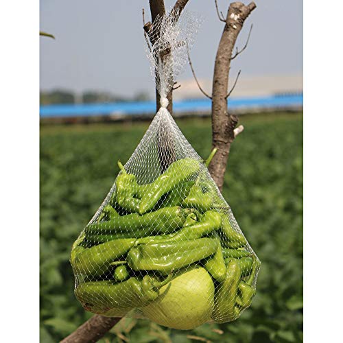 Hedume 200 Pack Plastic Mesh Bags, Produce Bags, Mesh Storage Food Bags for Grocery Shopping & Storage of Fruit Vegetable seadfood & Garden Produce | The Storepaperoomates Retail Market - Fast Affordable Shopping