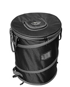 Trailersphere Collapsible Bin Trash & Recycle / Utility, Gone Camping Collection, Perfect for Camping, Laundry, Storage and Garden, Waterproof and Tear Resistance, Trash and/or Recycle