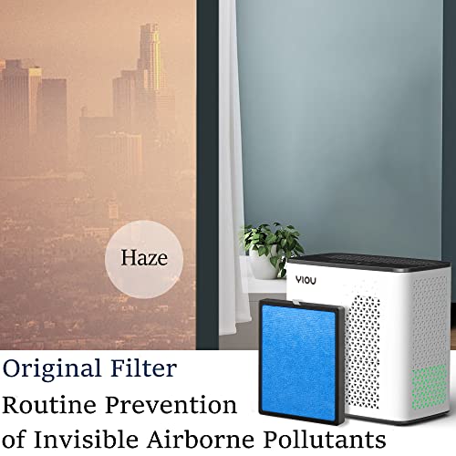 YIOU Air Purifiers for Home Large Room up to 547 ft², H13 True HEPA Air Filter 20dB Air Cleaner Odor Eliminator for Allergies Smoke Dust Pollen, Black | The Storepaperoomates Retail Market - Fast Affordable Shopping