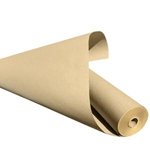 American Made 100% Recycled Brown Kraft Paper Roll 17.50″ x 1800″ (150 ft), Multipurpose Arts & Crafts, Gift Wrapping, Packing and Shipping, By NY Paper Mill