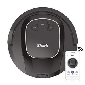 Shark ION Robot Vacuum RV871 with Wi-Fi and Voice Control, 0.6 qt, Black