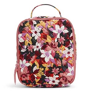 Vera Bradley Women’s Cotton Bunch Lunch Bag, Rosa Floral – Recycled Cotton, One Size US