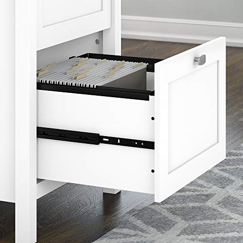 Bush Furniture Broadview File Cabinet, 23W, Pure White | The Storepaperoomates Retail Market - Fast Affordable Shopping