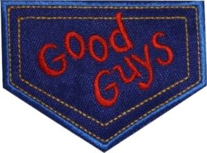 Good Guys Patch Child’s Play Embroidered Iron/Sew on Badge Horror Movie Chucky Costume Souvenir Applique