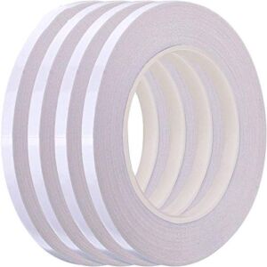 Outus Quilting Tape Wash Away Tape Each 1/4 Inch by 22 Yard (4 Roll)