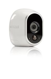Arlo – Wireless Home Security Camera System | Night vision, Indoor/Outdoor, HD Video, Wall Mount | Includes Cloud Storage & Required Base Station | 1-Camera System (VMS3130)