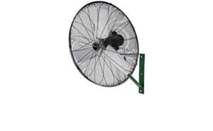 KING WFO-24 Commercial Outdoor Rated Oscillating Wall Mounted Air Circulator Fan, 7500 CFM, 24″