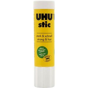 UHU Stic – 0.29 oz / 8.2g Clear Glue Stick – Pack of 3