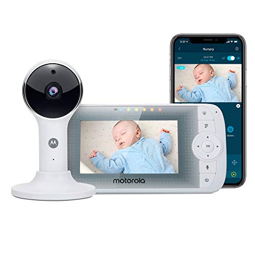 Motorola LUX65-2 by Hubble Connected Two Camera Video Baby Monitor – 5″ Parent Unit and 1080p Wi-Fi Viewing for Baby, Elderly, Pet – 2-Way Audio, Night Vision, Digital Zoom | The Storepaperoomates Retail Market - Fast Affordable Shopping