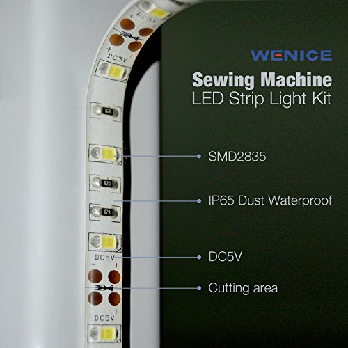 WENICE Sewing Machine Lights LED Strip 36LEDS, Machine Working LED Lights Attachable LED Sewing Light Strip Kit – 2 Sets | The Storepaperoomates Retail Market - Fast Affordable Shopping