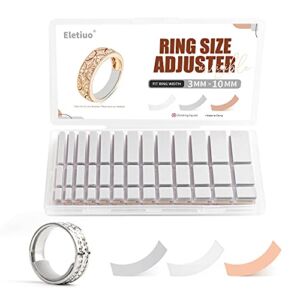 Ring Size Adjuster Loose Rings Invisible Ring Size Reducer Jewelry Guard Sizer Loose Ring Tightener, Fitter,Reducer for Wide Rings,Multiple Ring Resizer & 3 Colors,6 Sheets /234 Pcs