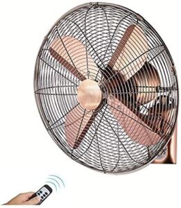 RSQJ Home Business Wall Mounted Industry Fans, Adjustable Oscillating Industrial Wall Mount Fan, High Velocity/Black/Heavy Duty, 56cm / 22in, 68cm / 26in, 78cm / 31in (Size : W:45cm/H:50cm)