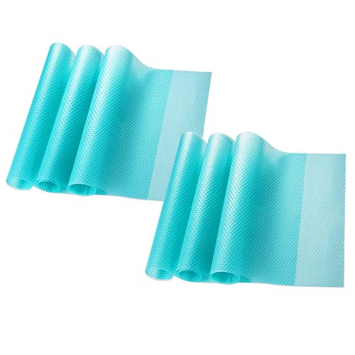 6 Pack Blue Refrigerator Mats,T-melove Washable Fridge Mats,Non-Slip Refrigerator Pads for Drawers Shelves Cabinets and Placemats,17.71×11.41 Inch Can Be Cut,6 Pack*Blue | The Storepaperoomates Retail Market - Fast Affordable Shopping