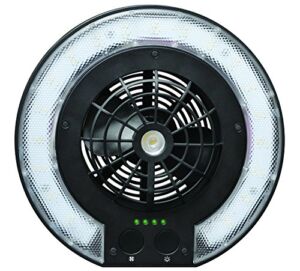 Caravan Sports DFL01055 Combo Disc Fan Light, One Size, Black