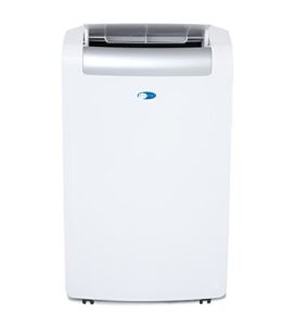 Whynter ARC-148MS 14,000 BTU Portable Air Conditioner, Dehumidifier, Fan with Activated Carbon SilverShield Filter for Rooms up to 450 sq ft, 16 x 19 x 30 inches, White