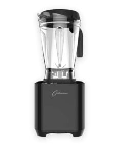 Optimum 10 Speed Professional Countertop Blender for Smoothies, Nut butter, Soups, Dips, Nut Milks, Ice & More | 2400W, 6 Stainless Steel Blades, 6 One Touch Pre-Sets, 67 oz BPA-Free Pitcher Black