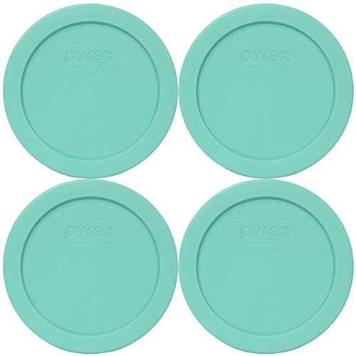 Pyrex Bundle – 4 Items: 7200-PC 2-Cup Sea Glass Plastic Food Storage Lids | The Storepaperoomates Retail Market - Fast Affordable Shopping