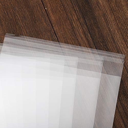 VWMYQ 100 pcs Clear 7″ x 10″ Self Seal Cello Cellophane Bags Resealable Poly Bags 2.8 mils for Cookie, Candy, Gift Bakery, Prints, Photos, Cards & Envelopes, Party Decorative | The Storepaperoomates Retail Market - Fast Affordable Shopping
