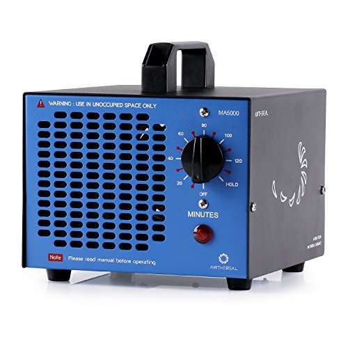 AIRTHEREAL MA5000 Commercial Ozone Generator, 5000mg/h O3 Machine Home Air Ionizers Deodorizer for Rooms, Smoke, Cars and Pets, Blue | The Storepaperoomates Retail Market - Fast Affordable Shopping